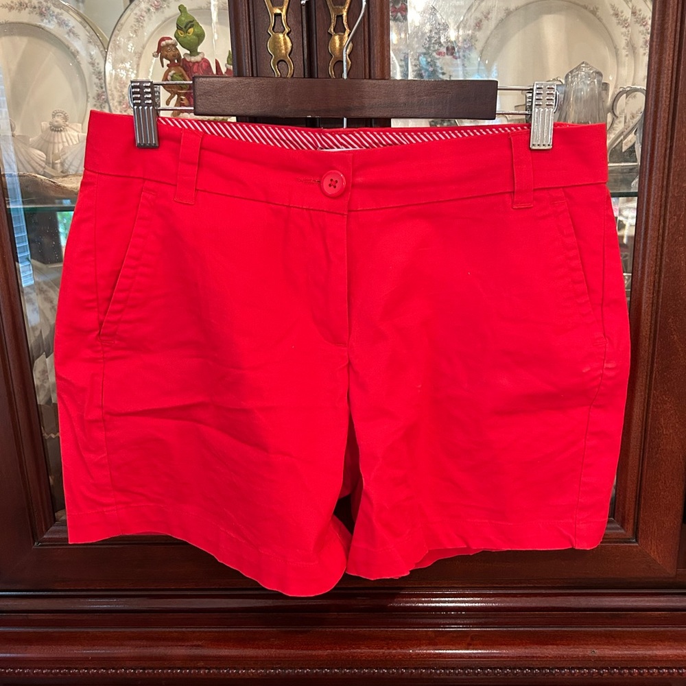 Crown and Ivy red shorts